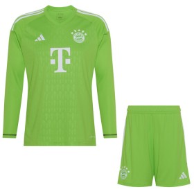 Dječji Nogometni Dres FC Bayern München Golmanski Gostujući 2023-24